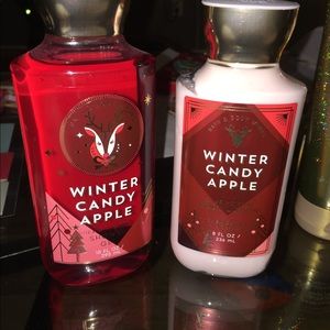 Candy apple shower gel & lotion